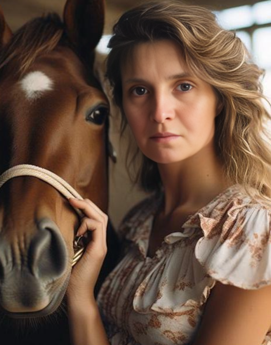 Lottie with horse