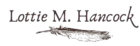signature and quill